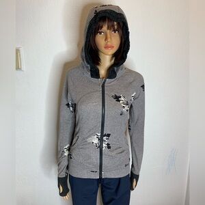 Lululemon Movement Hooded Jacket Women’s Size 4 Atomic Flower